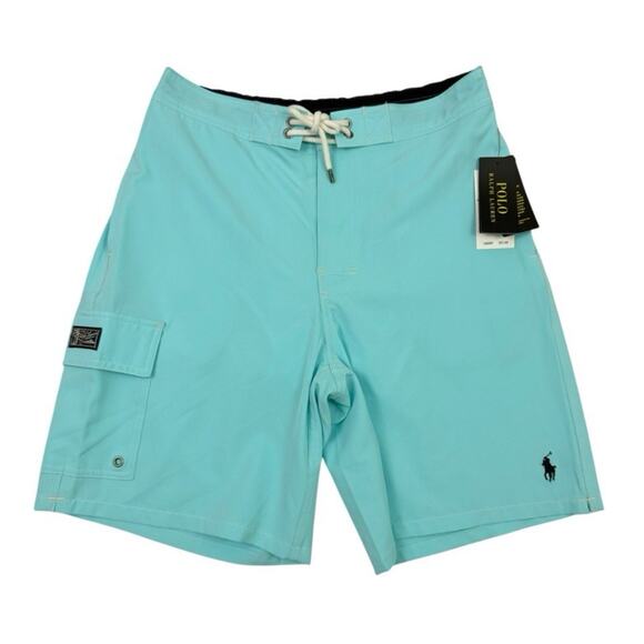 Polo Ralph Lauren Men’s Core Replen Swim Trunks Blue Size S NWT $85 - Picture 1 of 13